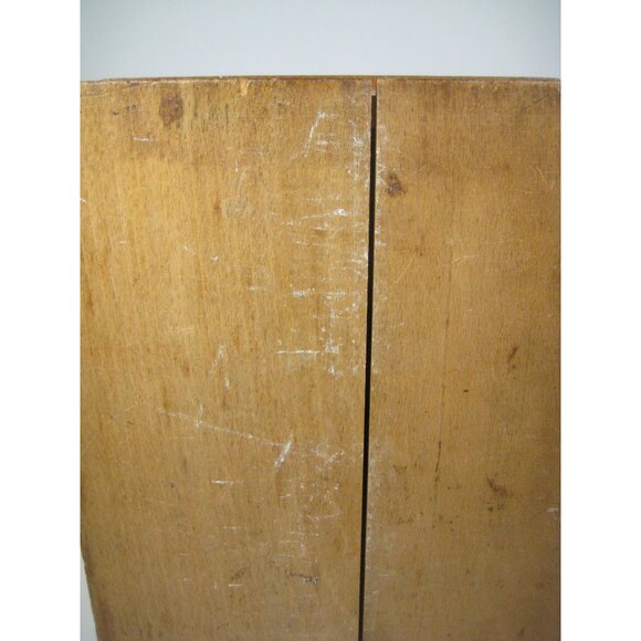 Antique Wooden Box Ornate Metal Hinges Latch Hand Made Crafted Lidded - Picture 16 of 16